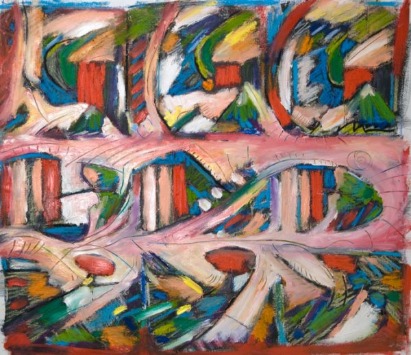 Repeating the tale 2012 -oil-27" x 29" available
