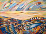 Tsunami-waters_2011  48"x36"