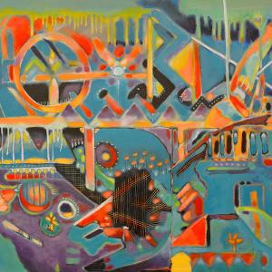 Cleo's-story 54"x36" 2016