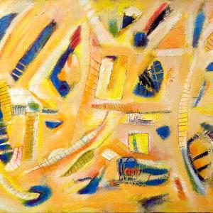 Homage to Arshille-Gorky 2009 40"x30"