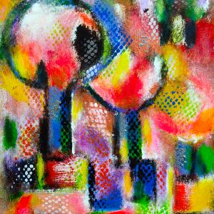 Decomposition of space  no. 3_18"x21"