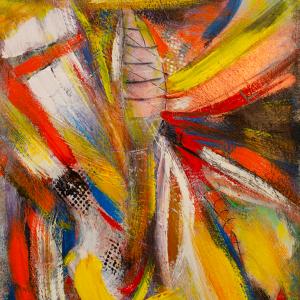 "Defying Pain"_19"x21"_2023