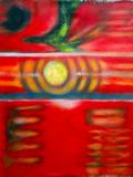 Overhead the Underground 2026 26x"26" acrylic on canvas